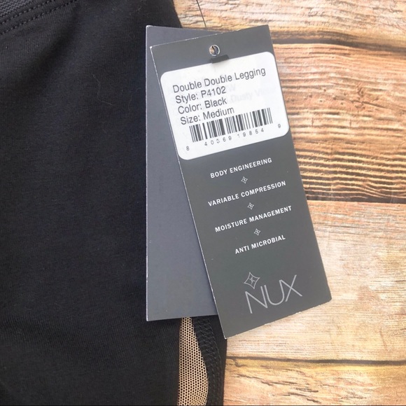 NWT Nux Carbon38 Double Double Leggings - Picture 3 of 6
